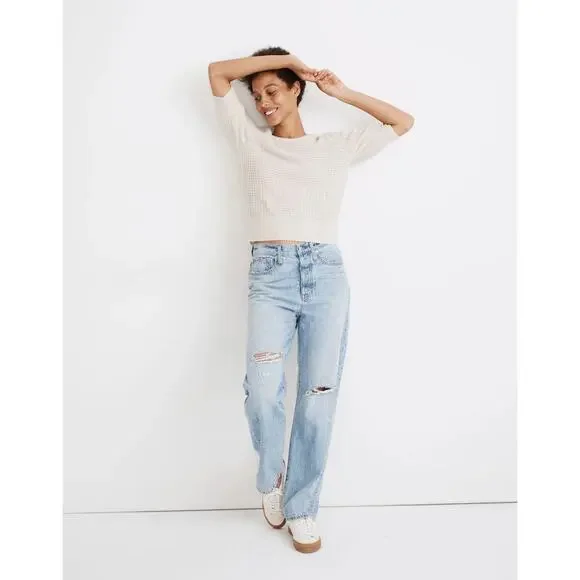 Madewell The Dadjean in Millman Wash: Ripped Edition - Picture 1 of 7